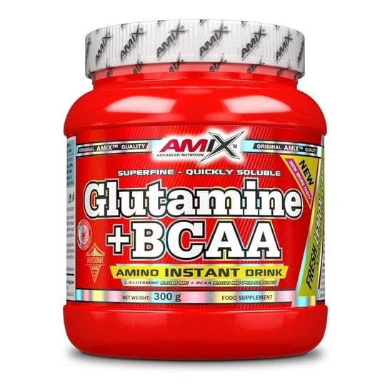 Amix Glutamine+BCAA Lima Limón 300g