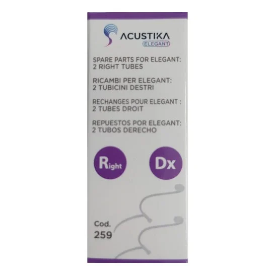 Acustika Kit 2 Tubos de Recambio Elegant Derecho 1ud