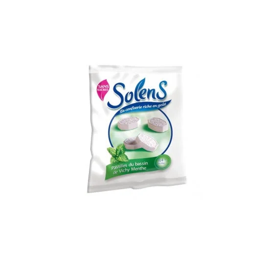 Solens Vichy Mint Pastilles 100g