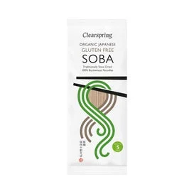 Clearspring Soba Noodles Trigo Sarraceno Sin Gluten 200g