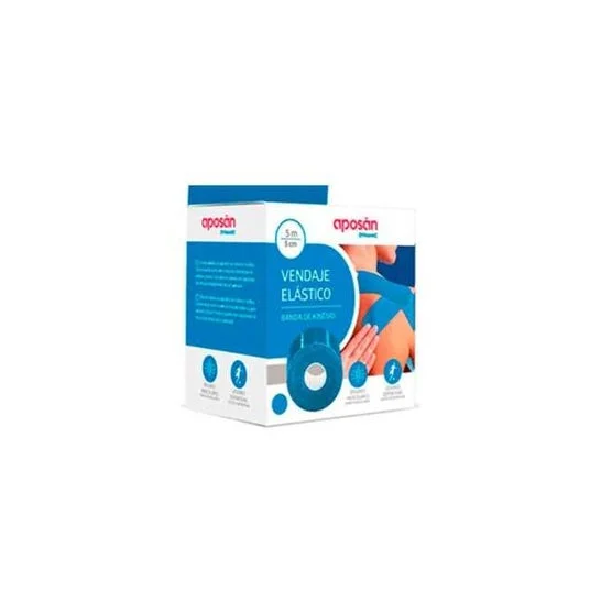 Aposan Benda Elastica Dinamica Colore Blu 5mx5cm