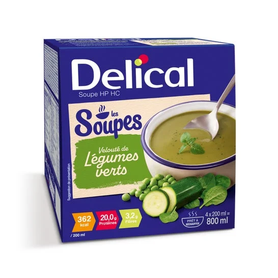 Delical Zuppa Verdure Verdi 4x200ml