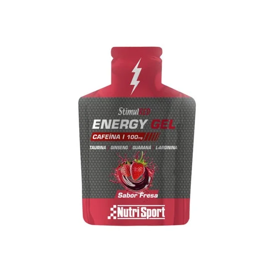Nutrisport Stimulred Energy Gel Fresa 24uds