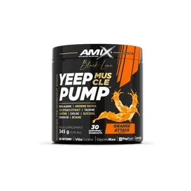Amix Black Line Yeep Pump Con Cafeína Naranja 345g