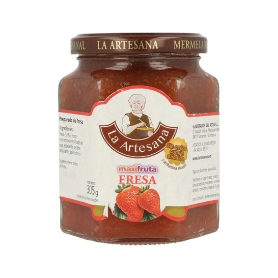 La Artesana Marmellata di Fragole Senza Zucchero 350g