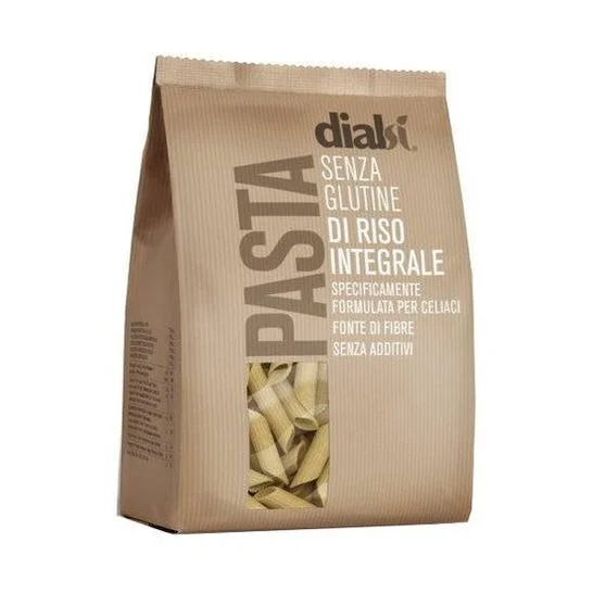 Dialcos Maccheroni di Riso Integrale Vegan Senza Glutine 400g