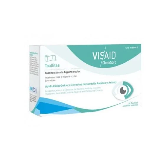 Visaid Demodex Eye Wipes 20 Unità