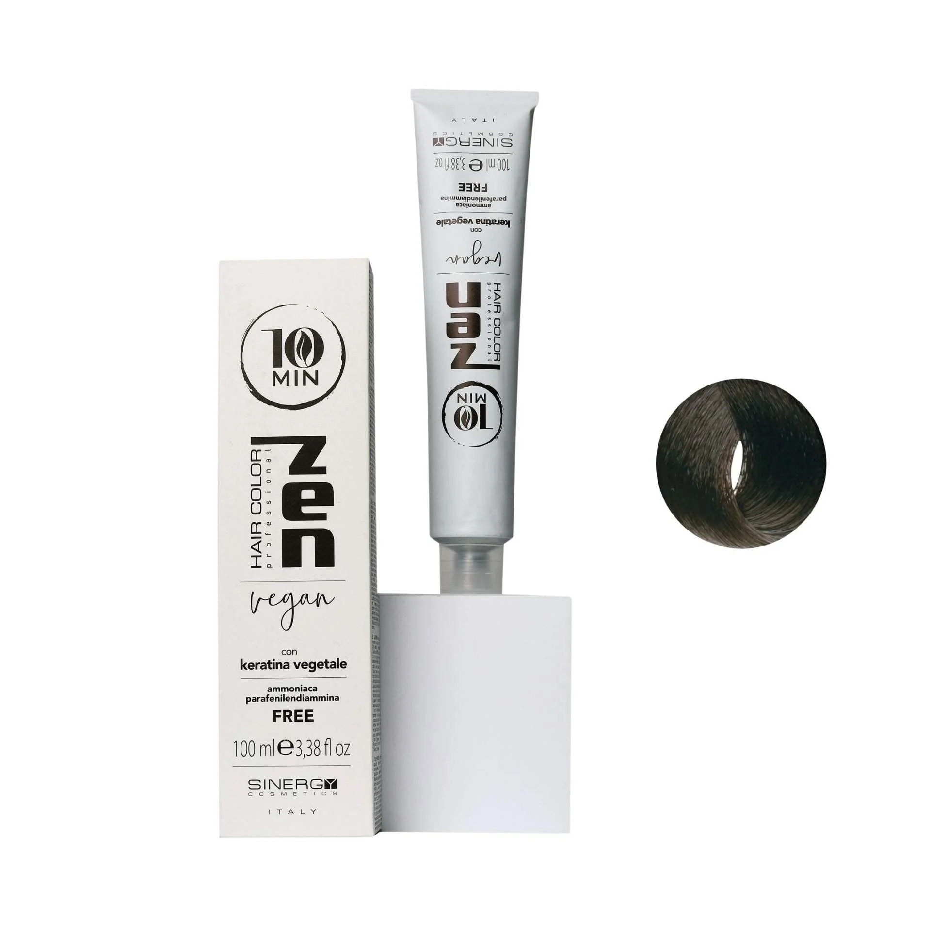 Zen Color 10 minuti Keratin Vegetale 4.0 Castano Free Ammoniaca 100ml