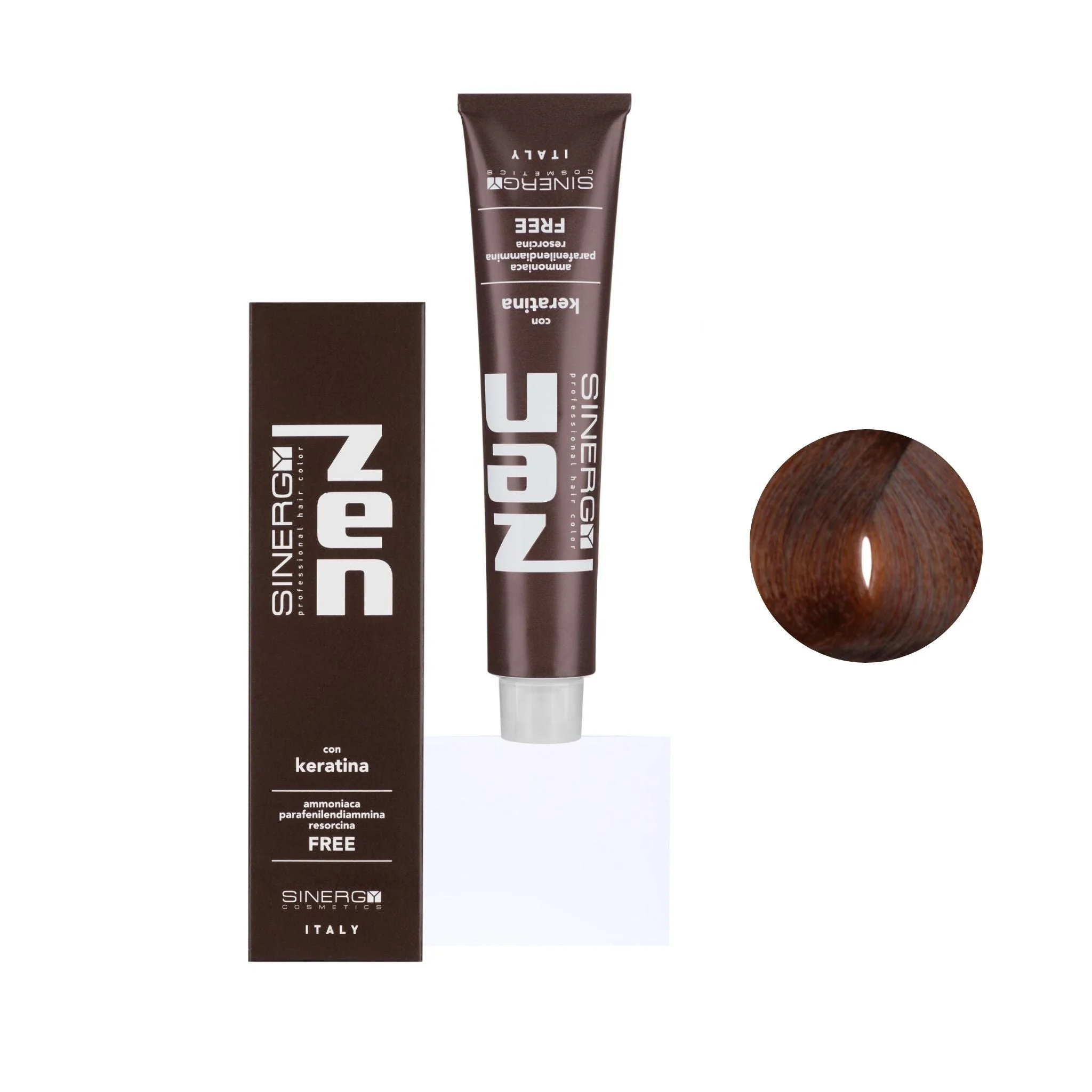 Zen Color Keratin 7.7 Nocciola Free Ammoniaca 100ml