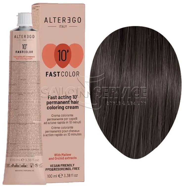 FAST COLOR 10 MINUTI COL. 4/71 CASTANO MARRONE CENERE 100 ML.