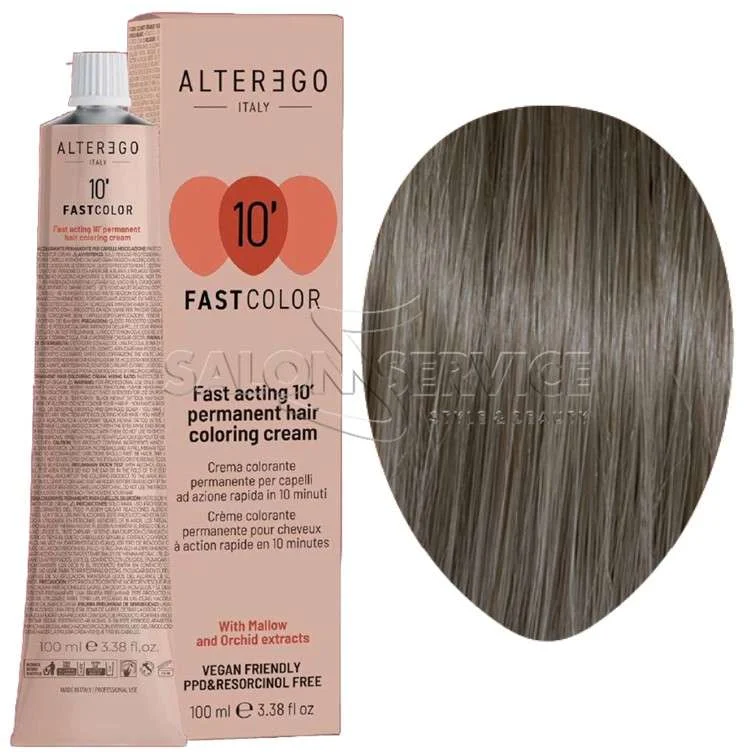 FAST COLOR 10 MINUTI COL. 8/1 BIONDO CHIARO CENERE 100 ML.