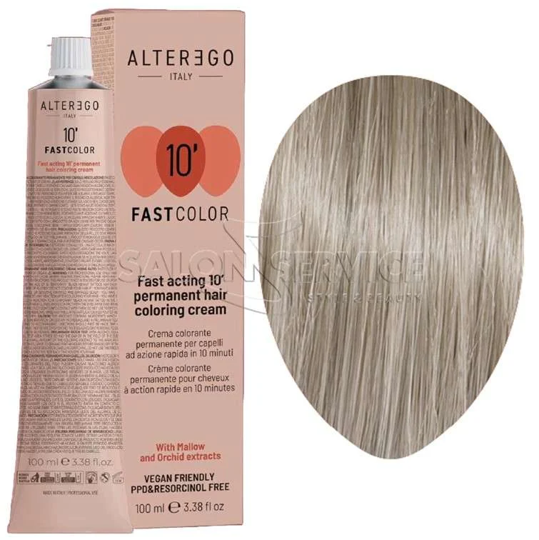 FAST COLOR 10 MINUTI COL. 10/71 BIONDO PLATINO MARRONE CENERE 100 ML.