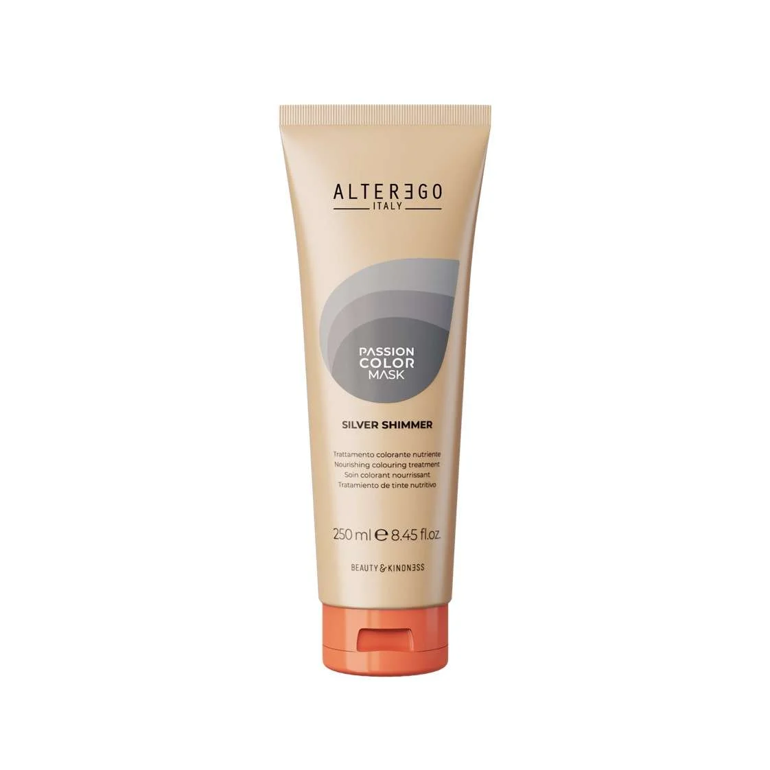 PASSION COLOR MASK RADIANT SILVER SHIMMER 250 ML.