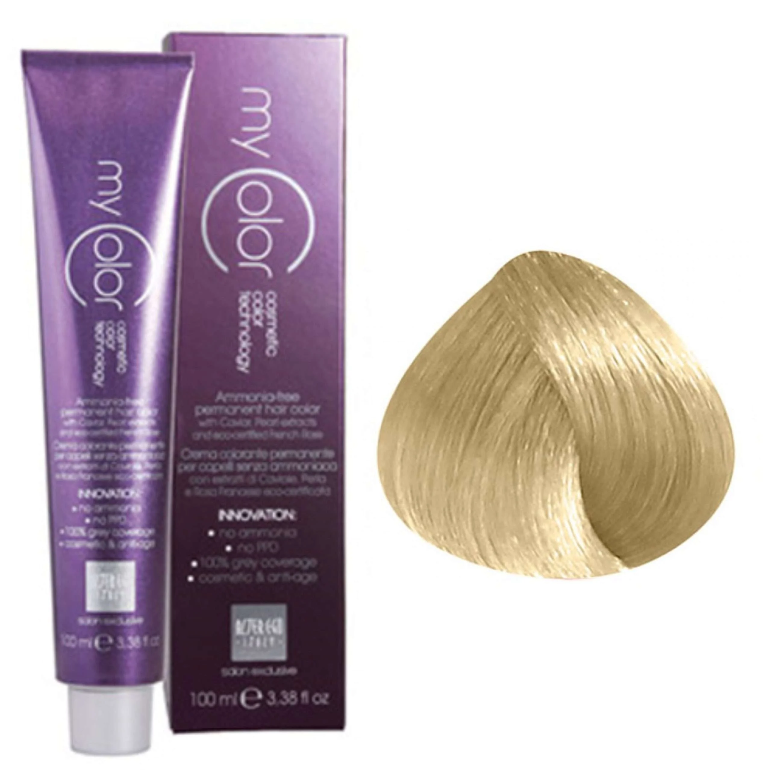 MY COLOR COLORE SENZA AMMONIACA 100 ML. 11/0 BIONDO ULTRA PLATINO