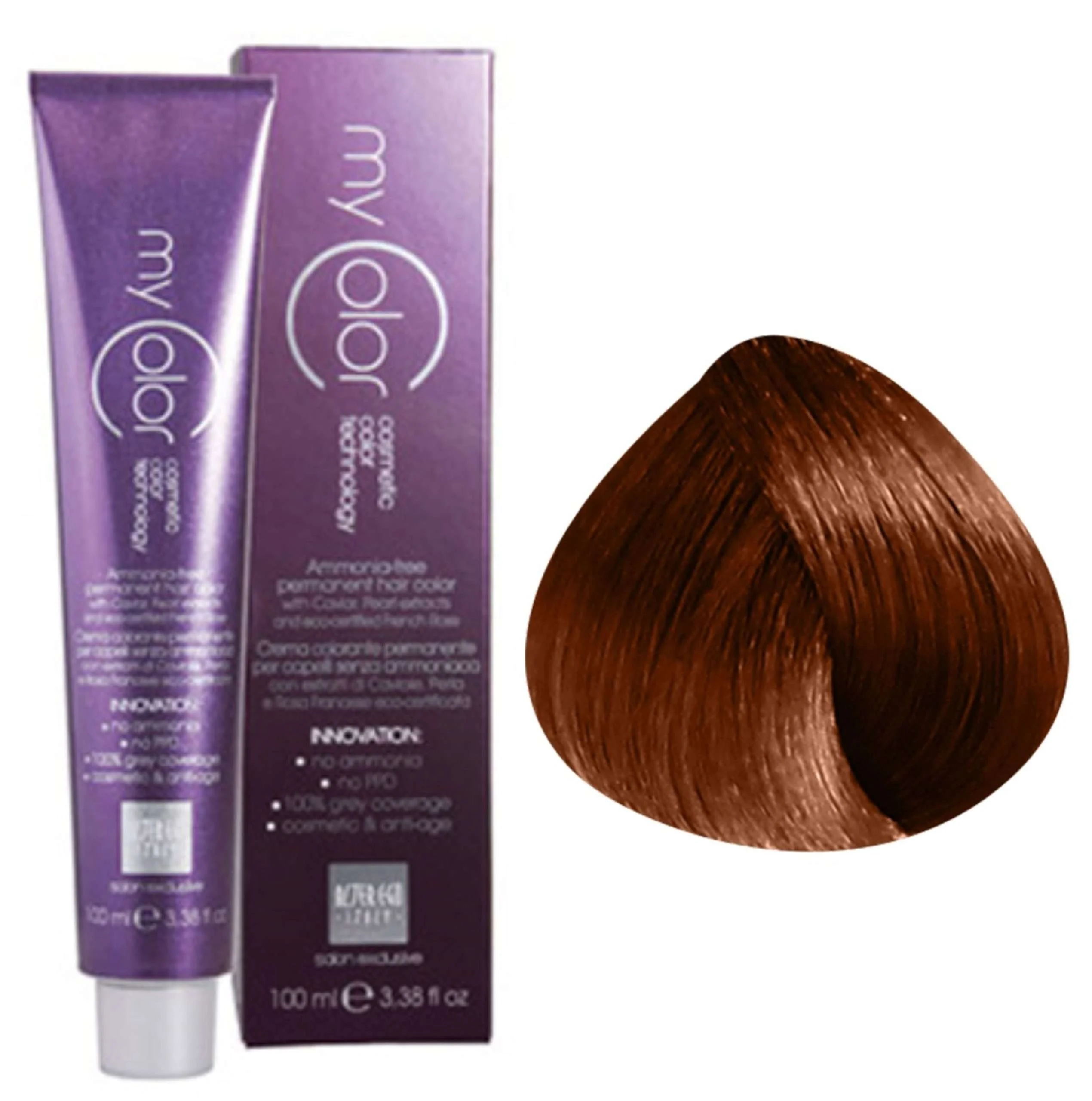 MY COLOR COLORE SENZA AMMONIACA 100 ML. 6/4 BIONDO SCURO RAME