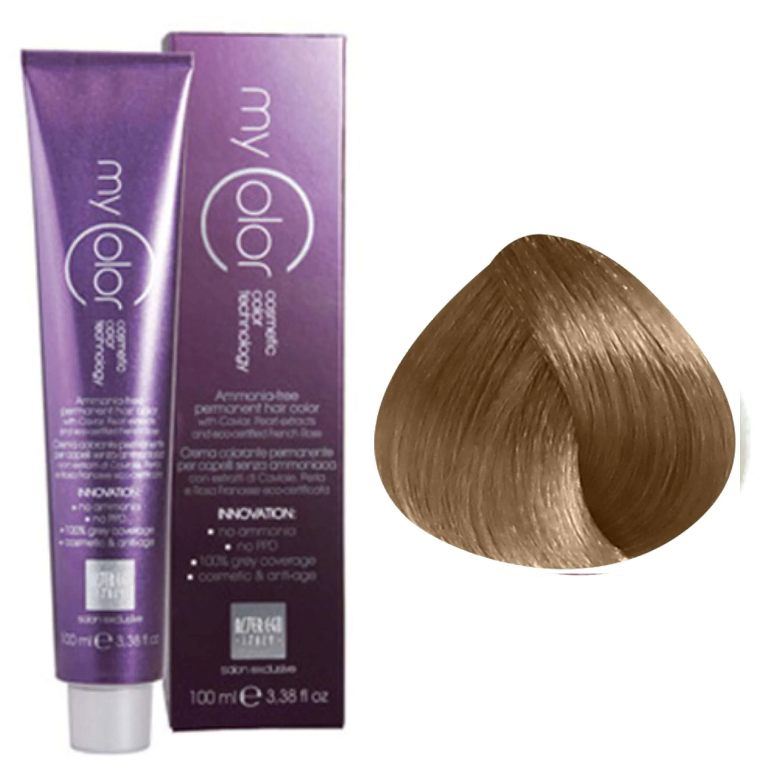 MY COLOR COLORE SENZA AMMONIACA 100 ML. 10/23 BIONDO PLATINO IRISE’ DORATO