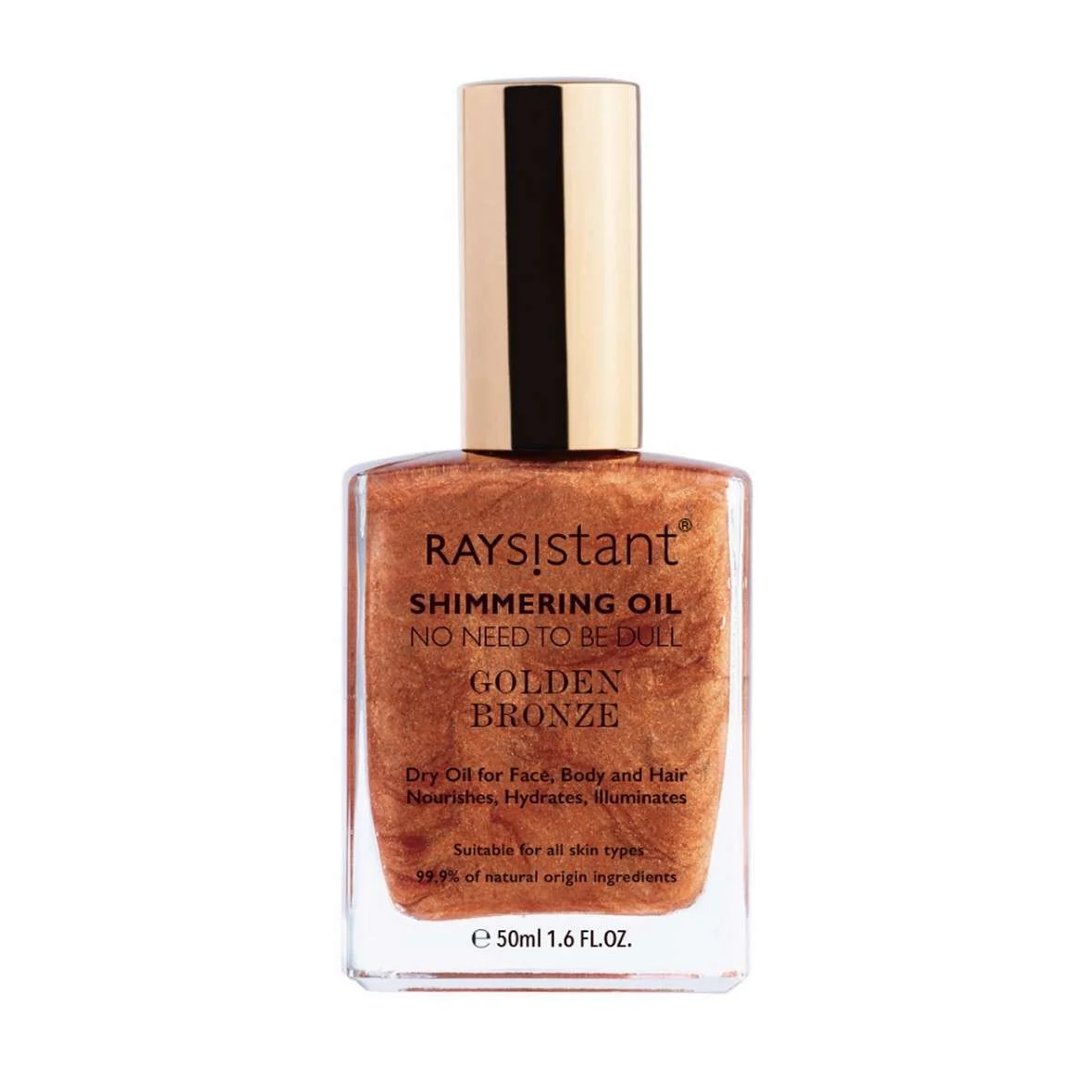 RAYSISTANT SHIMMERING BODY OIL – GOLDEN BRONZE 50ML.