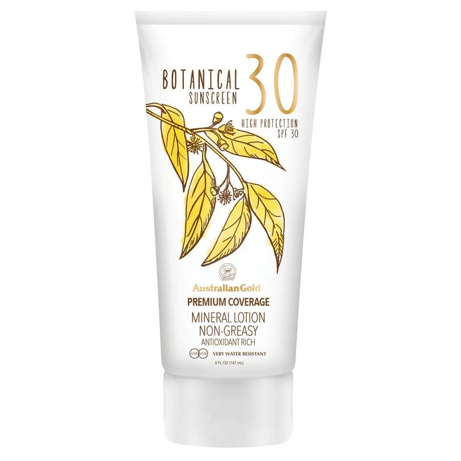 AUSTRALIAN GOLD BOTANICAL SUNSCREEN PREMIUM COVERAGE SPF 30 LOTION 150ml