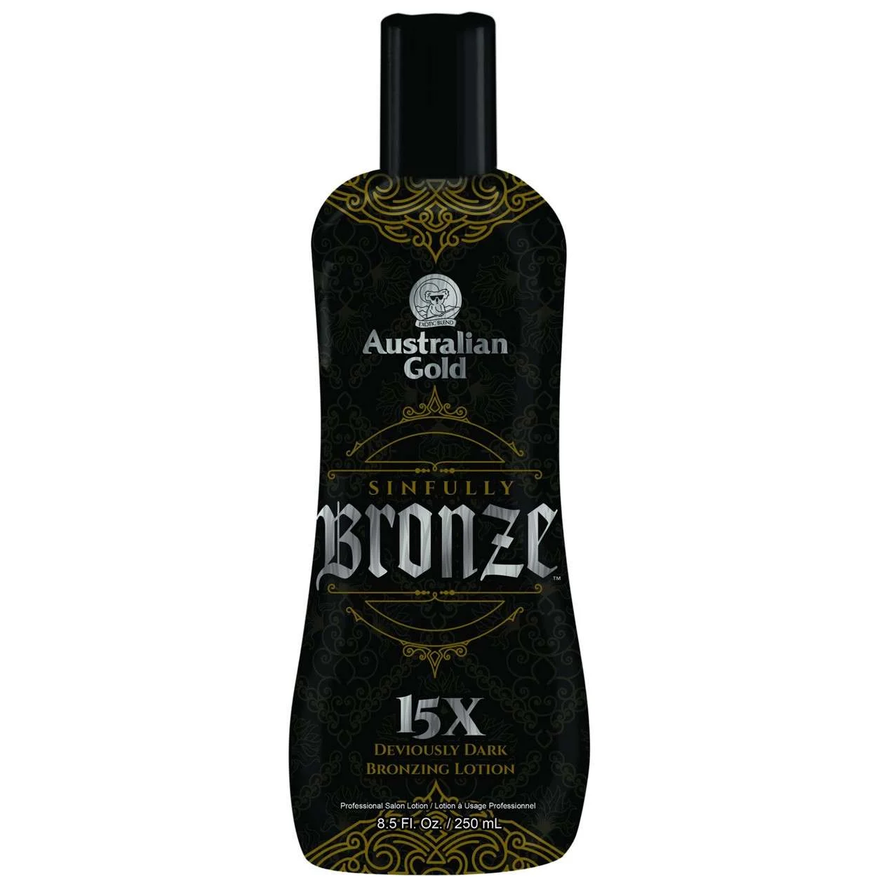 AUSTRALIAN GOLD SINFULLY BRONZE 15X DEVIOUSLY DARK BRONZING LOTION 250ml