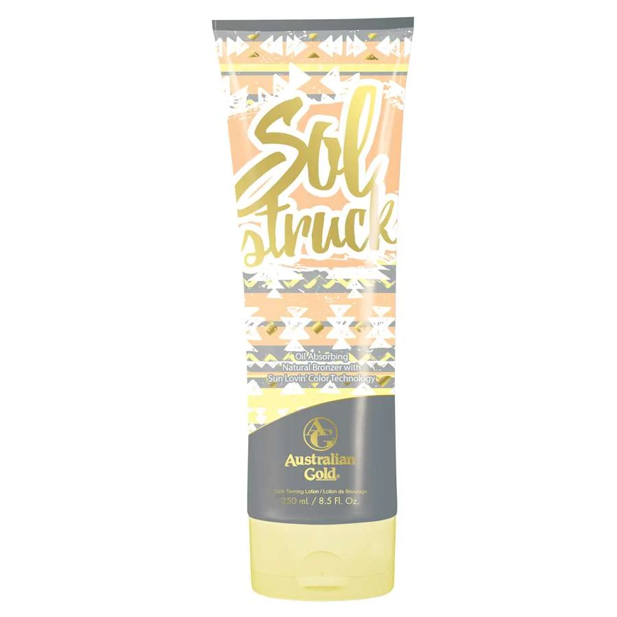 AUSTRALIAN GOLD SOL STRUCK OIL ABSORBING NATURAL BRONZER WITH SUN LOVIN COLOR TECHNOLOGY 250ml