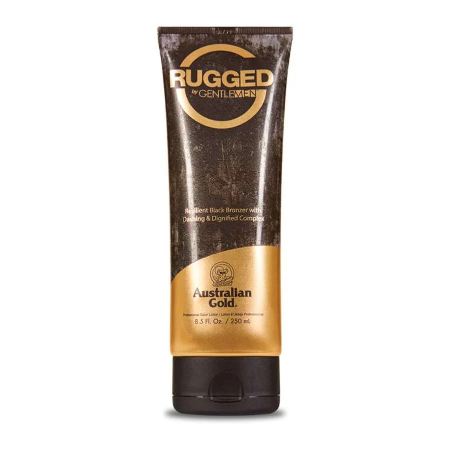 AUSTRALIAN GOLD RUGGED BY G GENTLEMEN RESILIENT BLACK BRONZER 250ml