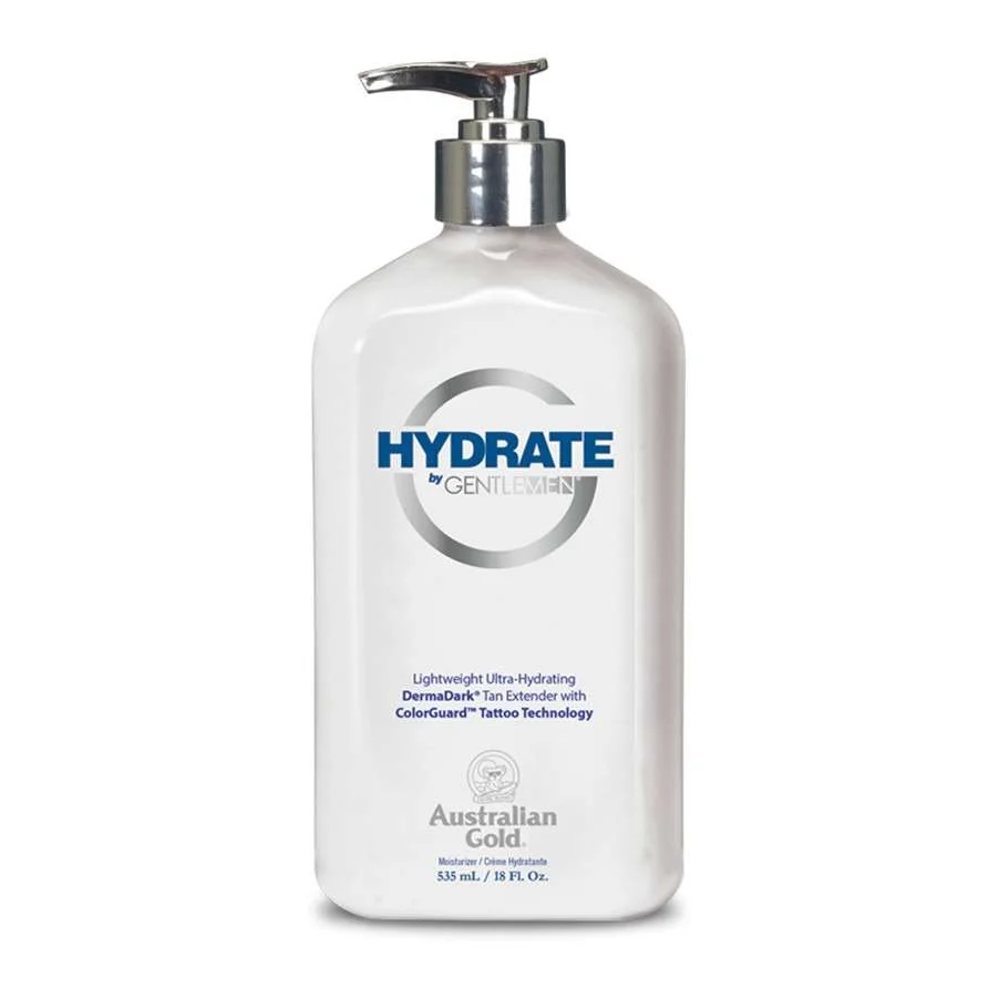 AUSTRALIAN GOLD HYDRATE BY G GENTLEMEN ULTRA HYDRATING DERMADARK WITH TAN EXTENDER 535ml