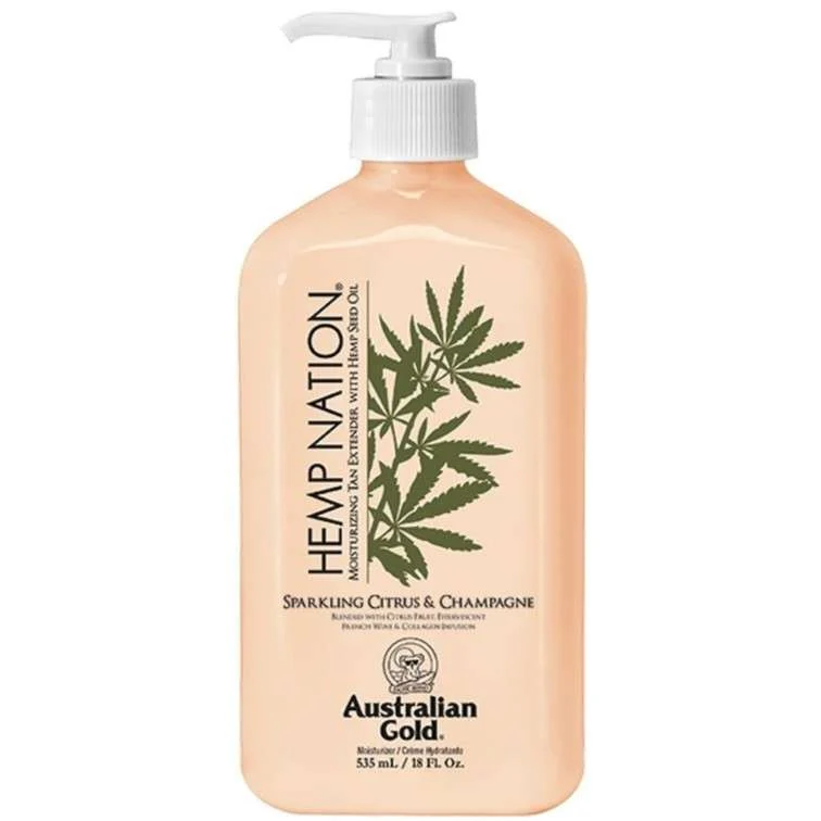AUSTRALIAN GOLD HEMP NATION SPARKLING CITRUS & CHAMPAGNE 535 ML.
