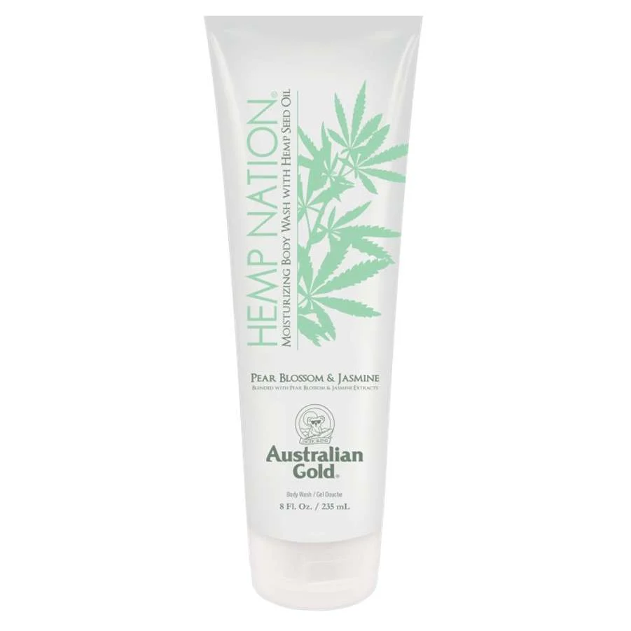 AUSTRALIAN GOLD HEMP NATION PEAR BLOSSOM & JASMINE BODY WASH 235ml
