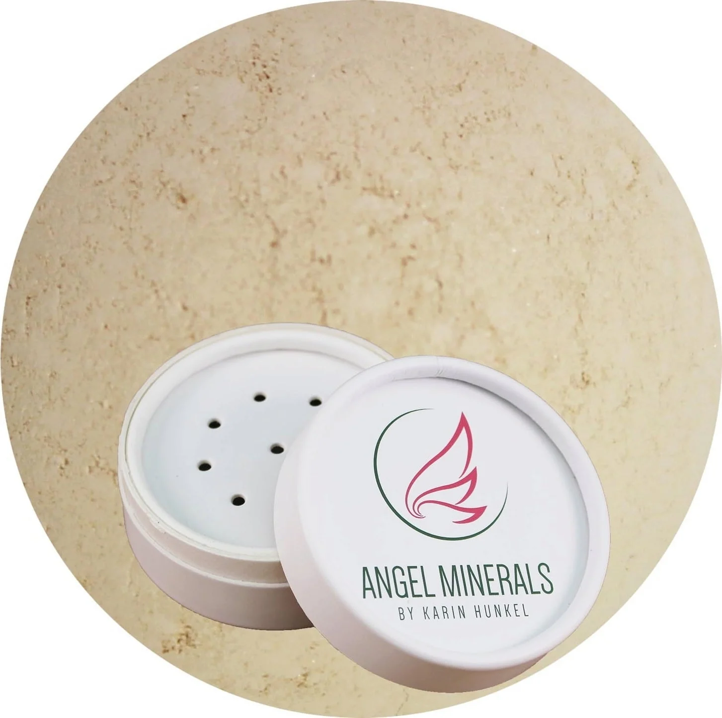 Angel minerals Vegan fondotinta minerale N3 Champagner (5 g)