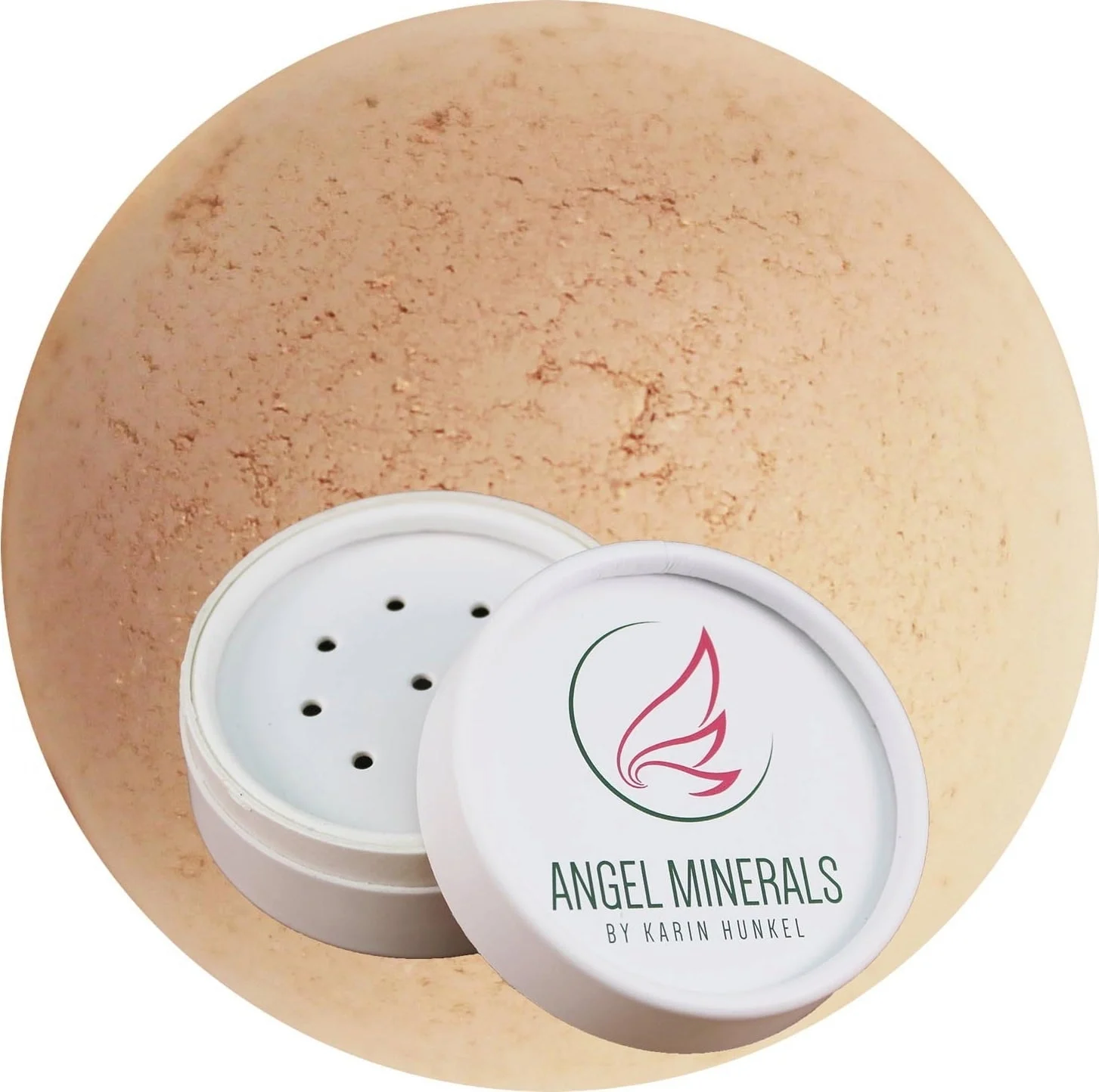 Angel minerals Vegan fondotinta minerale R3 Satin Shell (5 g)