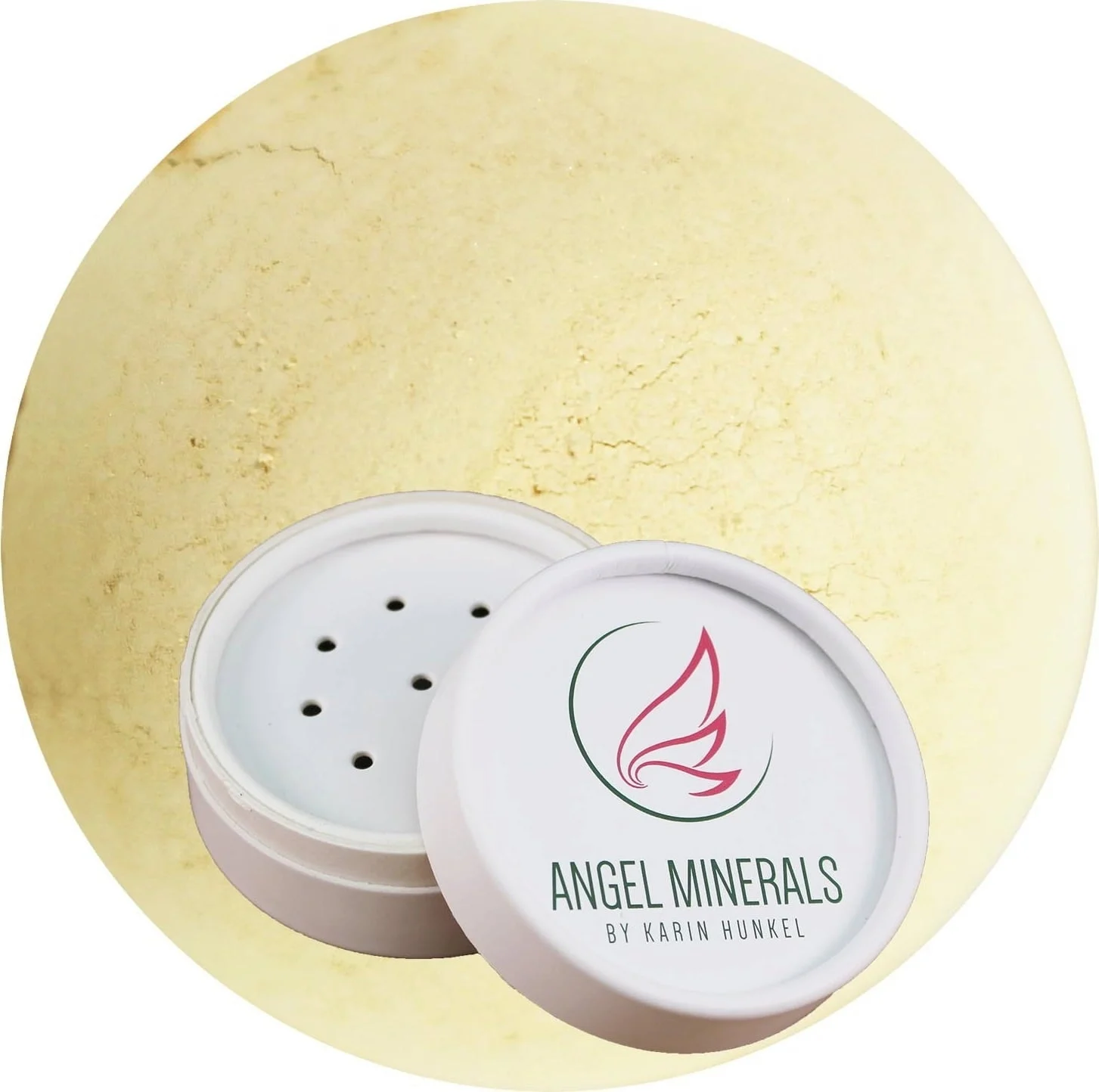 Angel minerals Vegan fondotinta minerale Y1 Satin Light (5 g)