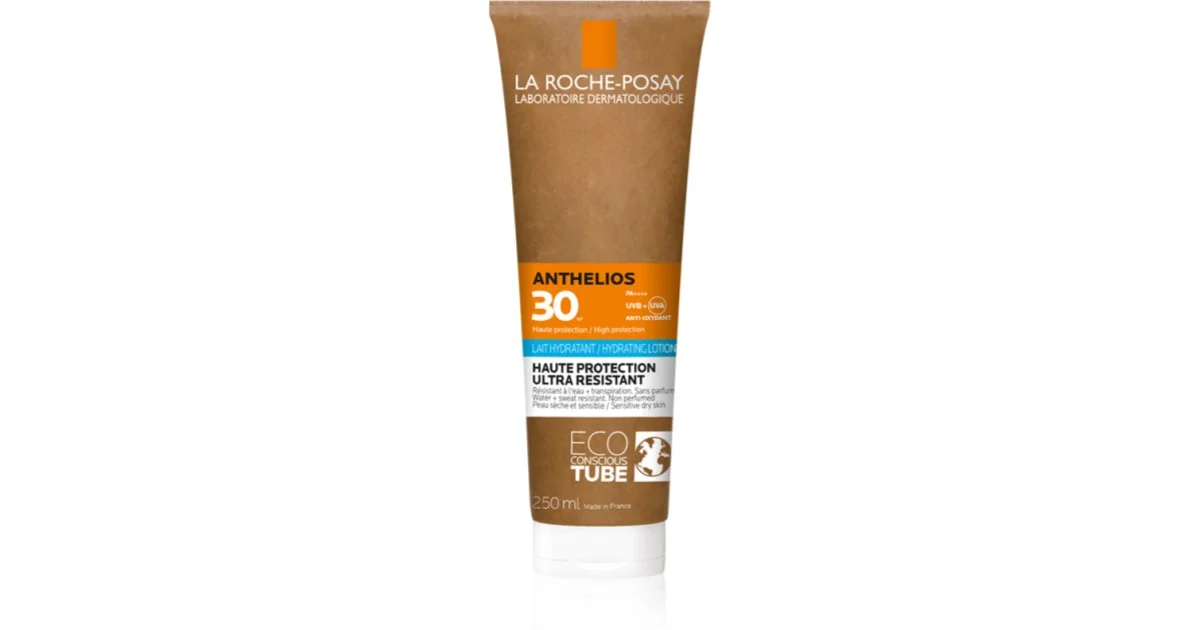 La Roche-Posay Anthelios Eco Tube latte abbronzante idratante SPF 30 250 ml