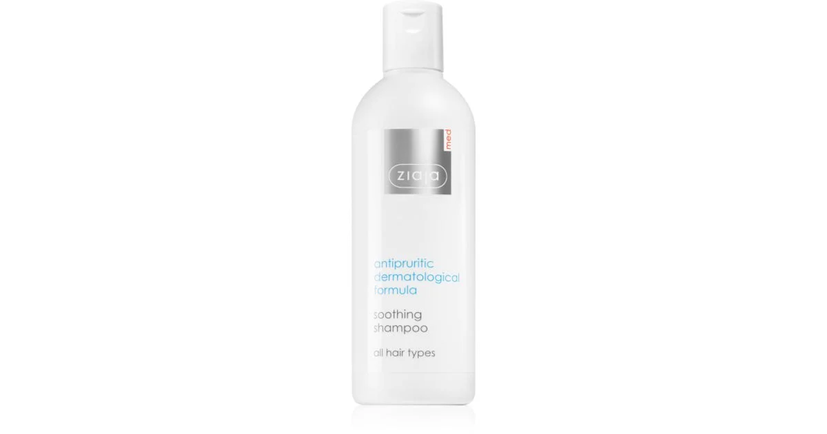 Ziaja Med Antipruritic Dermatological Formula shampoo lenitivo per cuoi capelluti sensibili 300 ml