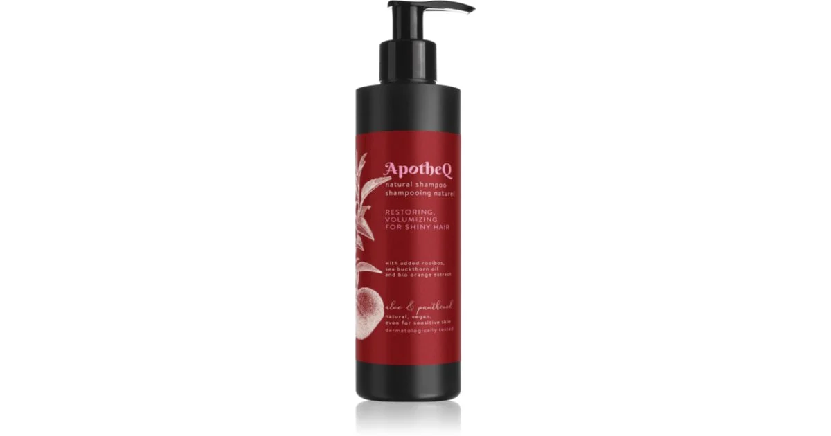 Soaphoria ApotheQ Aloe & Panthenolo shampoo per capelli brillanti e morbidi 250 ml