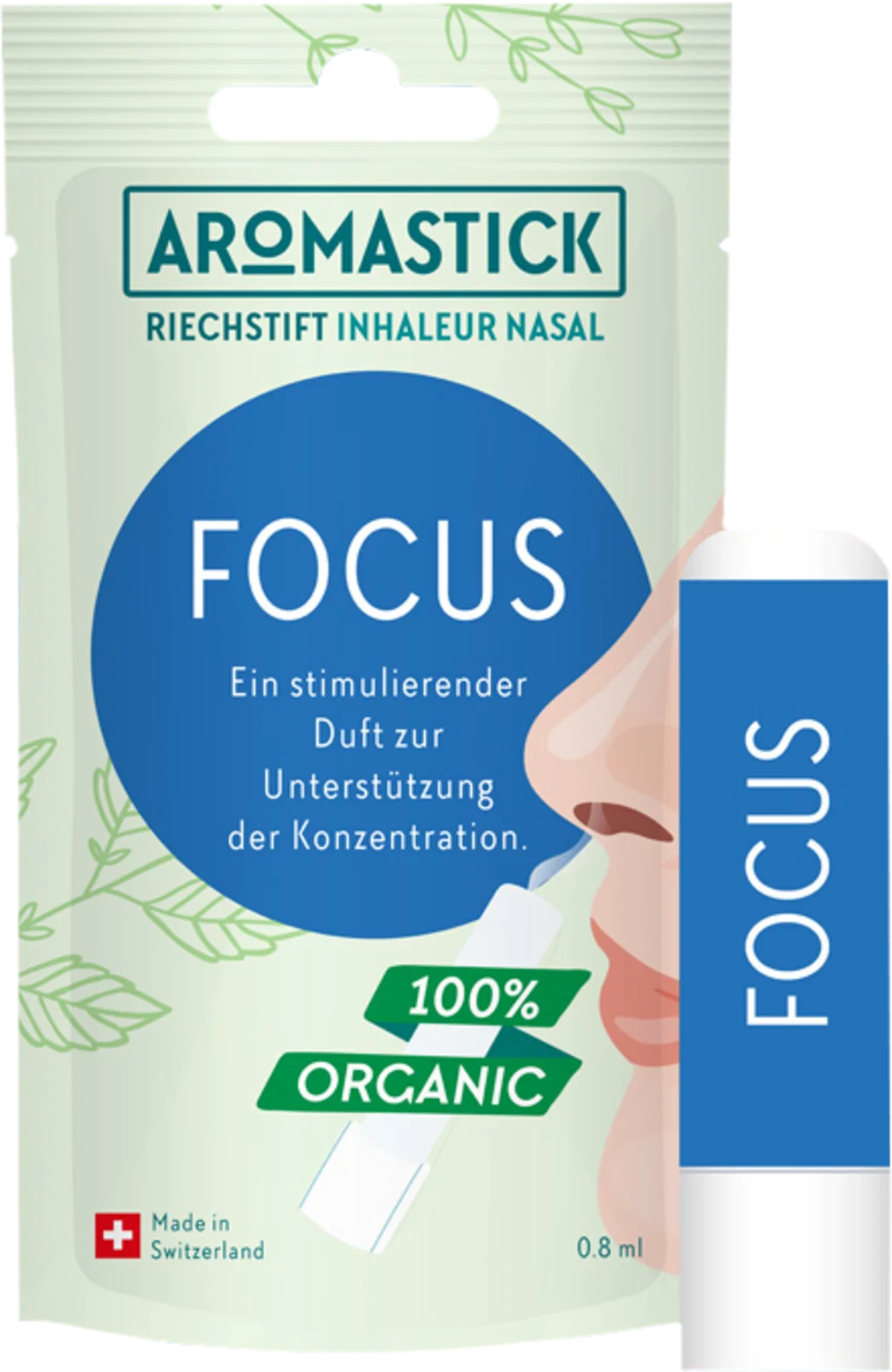 Aromastick Bio Stick Nasale - FOCUS