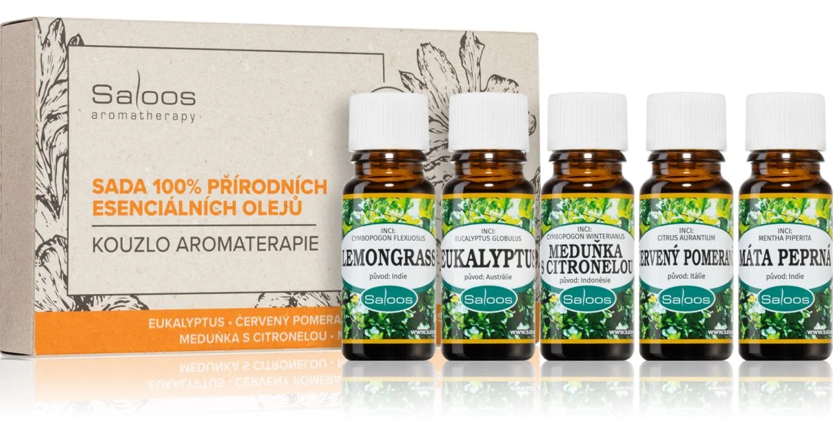 Saloos Aromatherapy Magic Of Aromatherapy set con oli essenziali