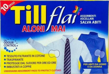 Till Flai Assorbenti Ascellari Anti-Aloni Confezione 10 Pezzi