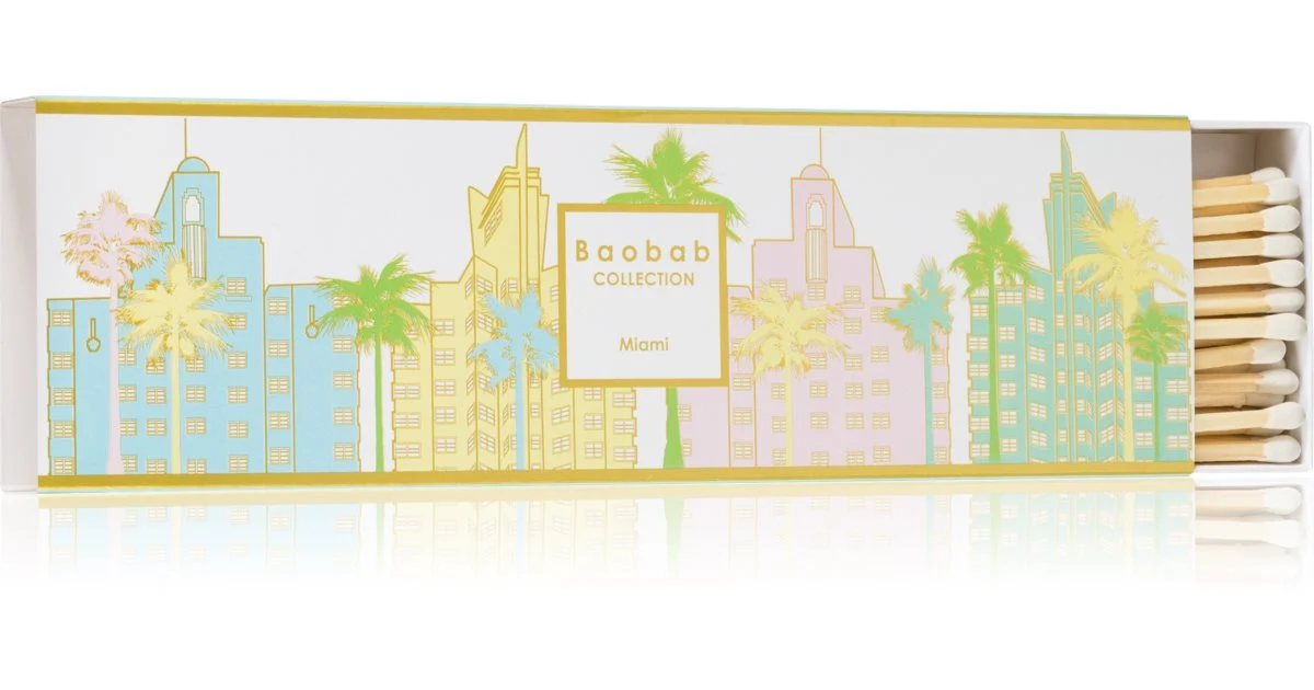Baobab Collection Matches My First Baobab Miami fiammiferi 1 pz