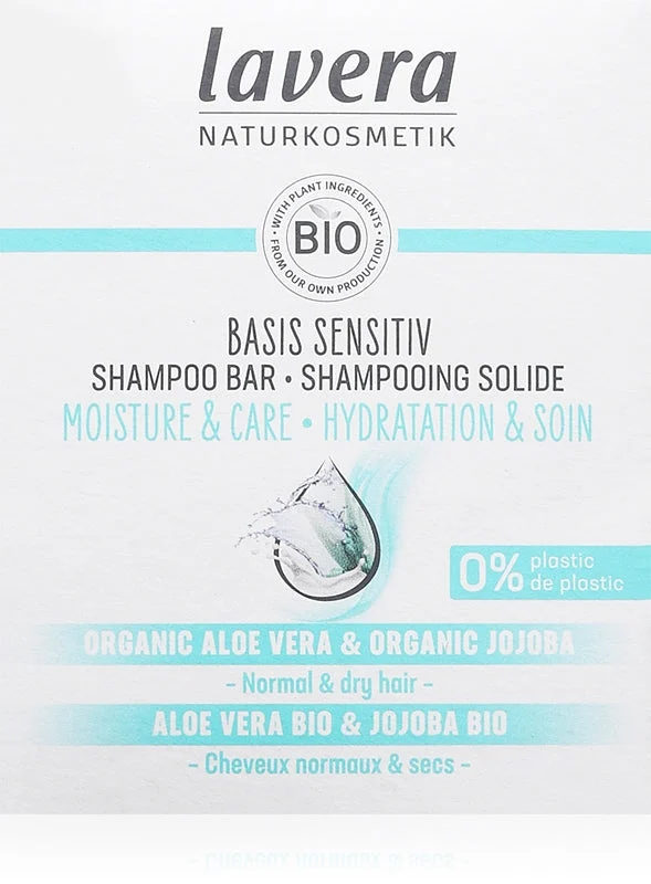 Lavera Basis Sensitiv Shampoo solido per cuoi capelluti sensibili 50 g