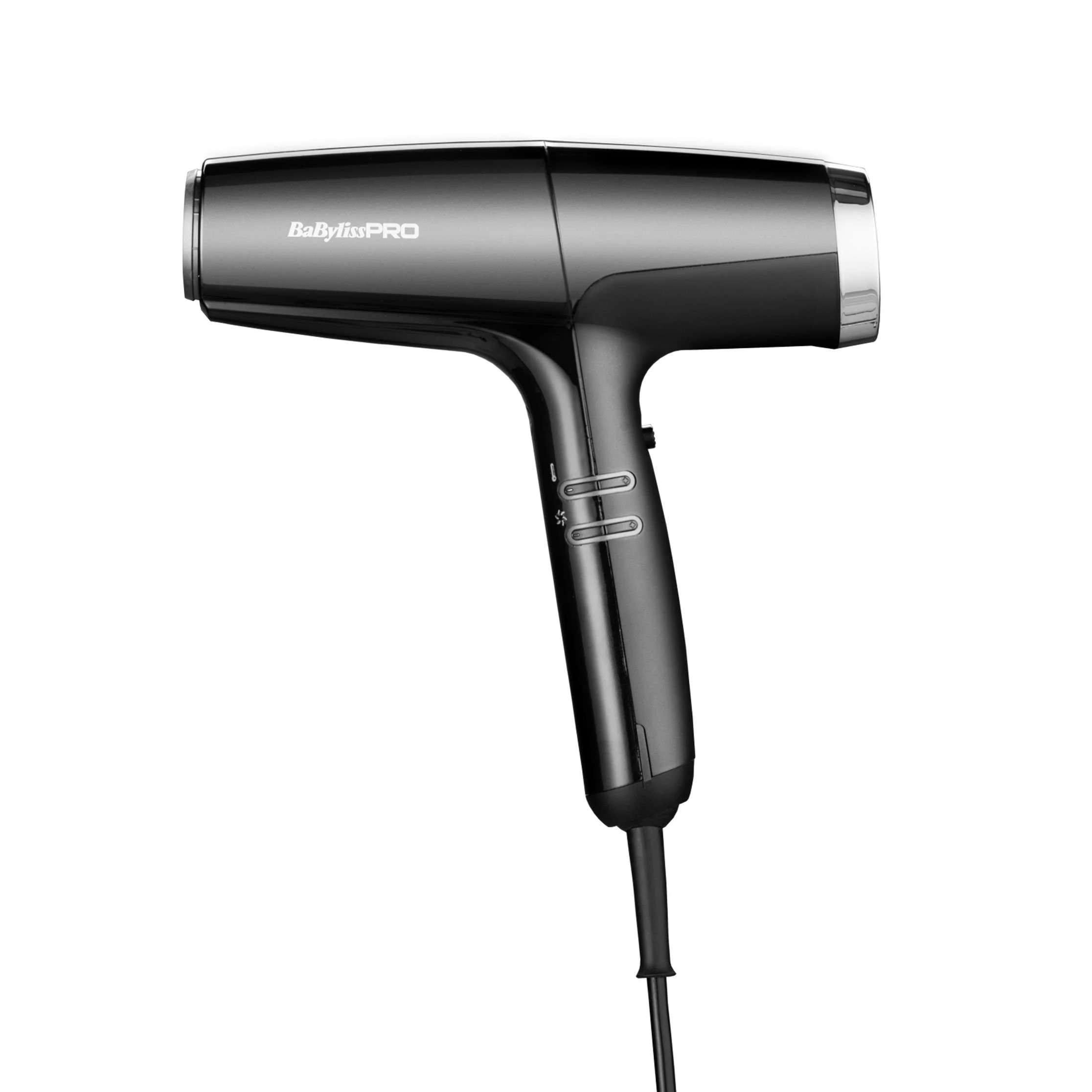 BABYLISS PRO PHON FALCO HIGH SPEED BLACK & SILVER 2000 WATT
