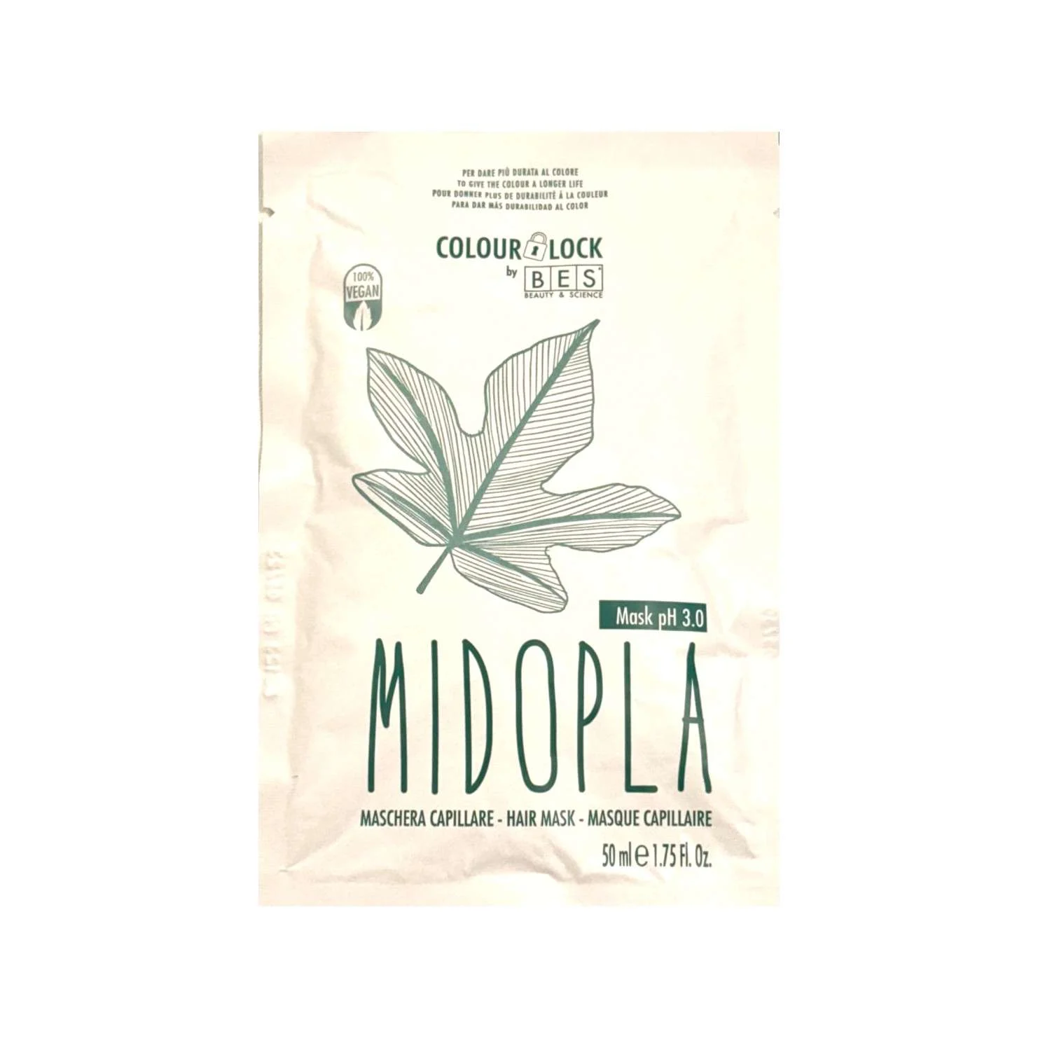 BES COLOUR LOCK MIDOPLA MASCHERA CAPILLARE 50 ML.