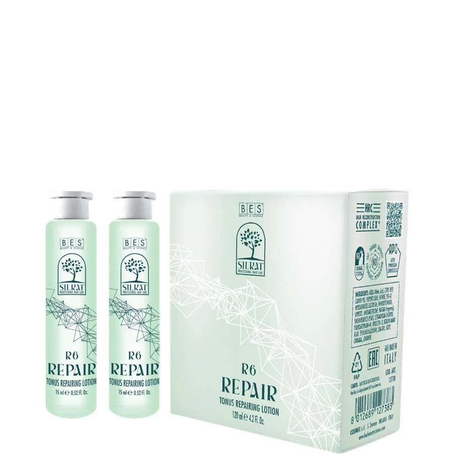 SILKAT REPAIR R6 TONUS REPAIRING LOTION 8×15 ML.