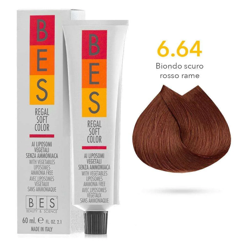 REGAL SOFT COLOR 60ml 6.64 – BIONDO SCURO ROSSO RAME
