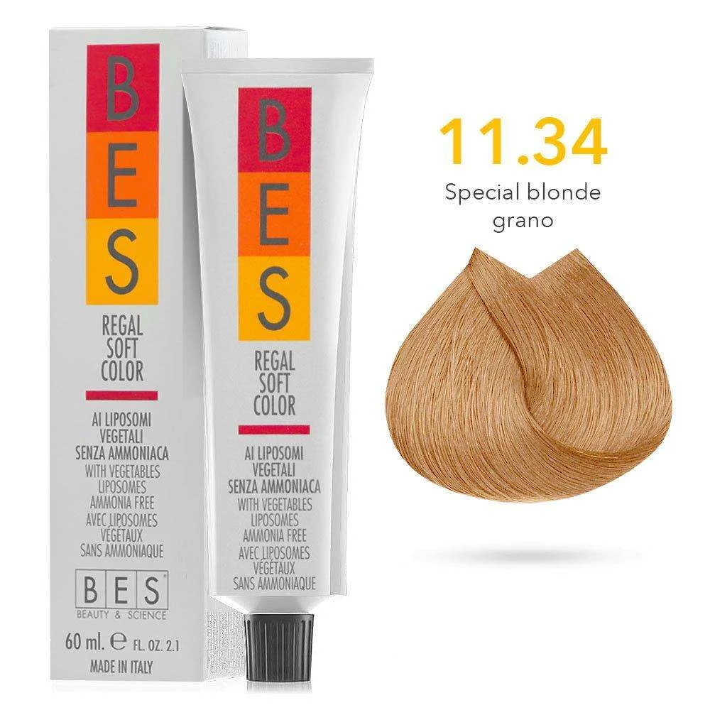 REGAL SOFT COLOR 60ml 11.34 – ULTRA BIONDO DORATO RAME