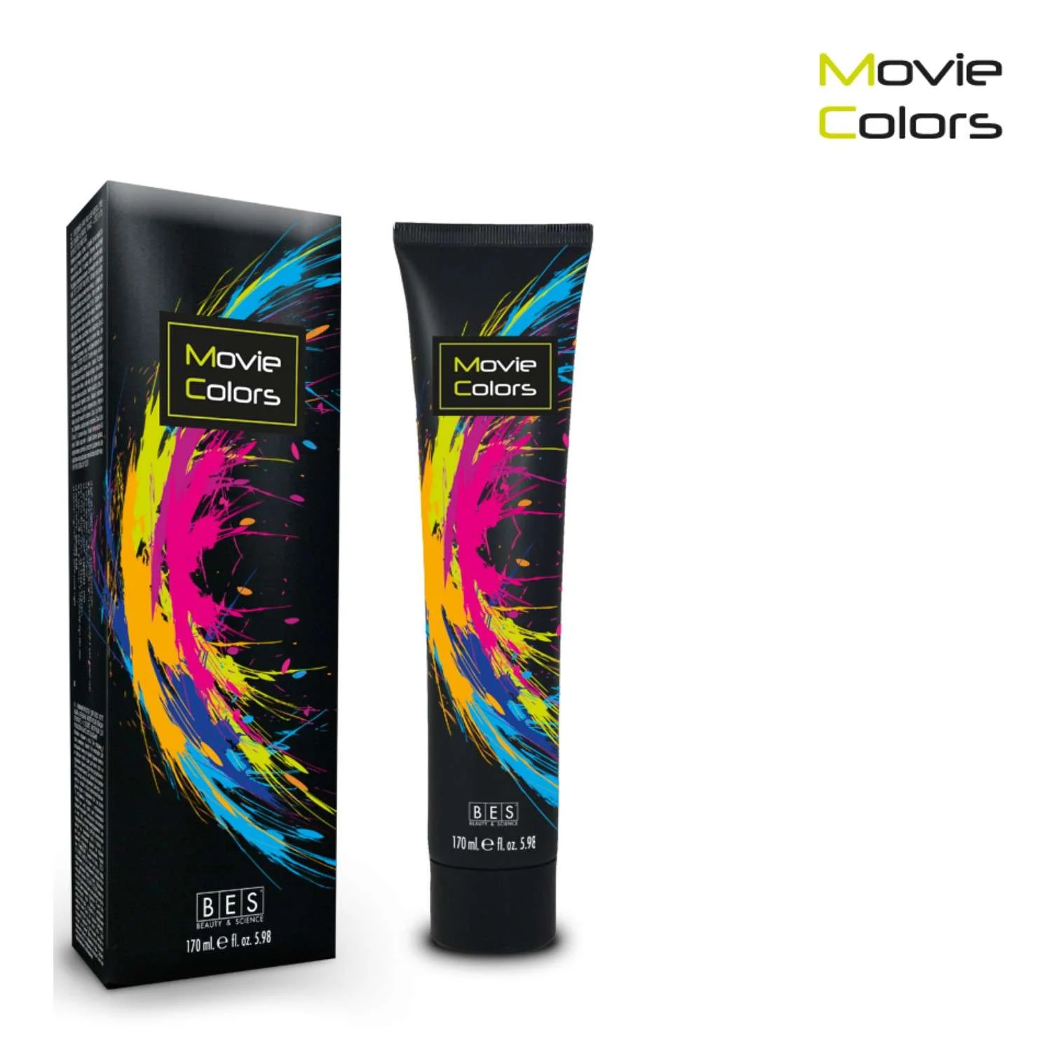 BES MOVIE COLORS GREEN 170 ML.