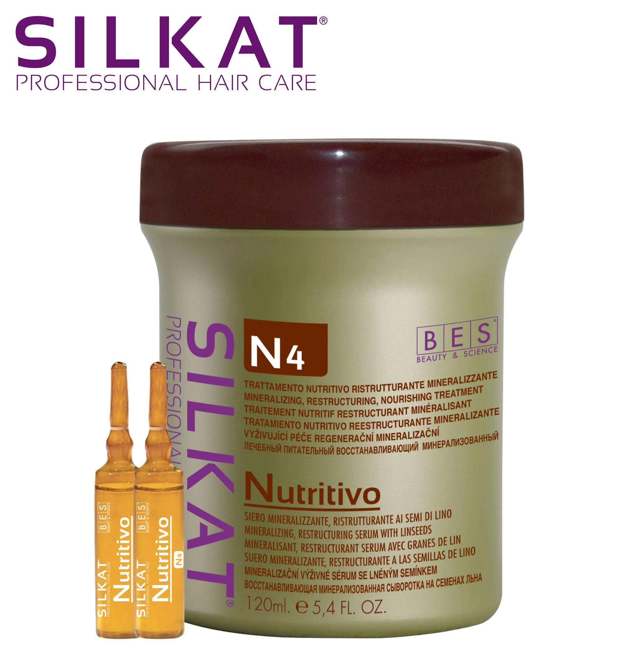SILKAT PHC NUTRITIVO SIERO MINERALIZ. N4 12×10 ML.