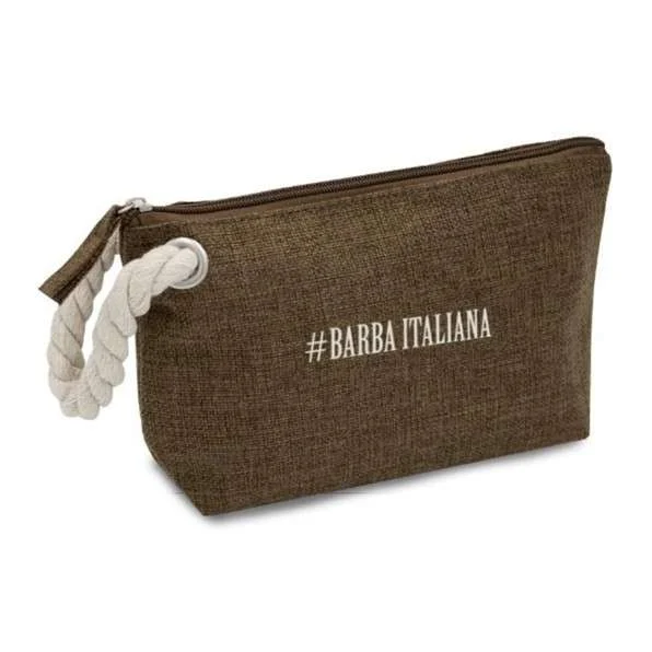 BARBA ITALIANA – SUMMER POUCH MARRONE