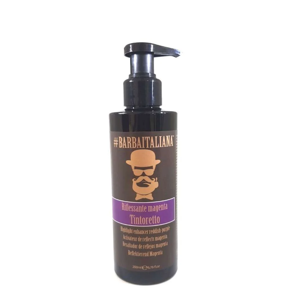 TINTORETTO – RIFLESSANTE PER BARBA COL. MAGENTA 200 ML.