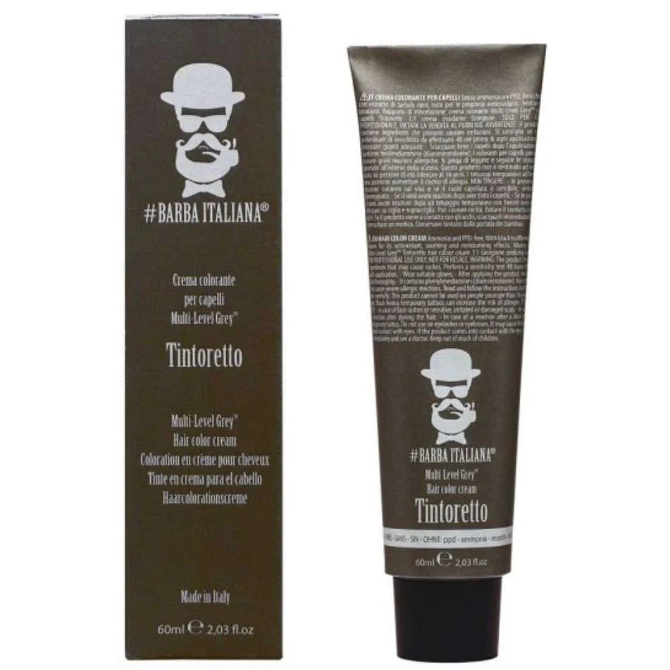 TINTORETTO – HAIR COLOR CREAM MULTI LEVEL GREY 0 – LAMINAZIONE 60 ML.