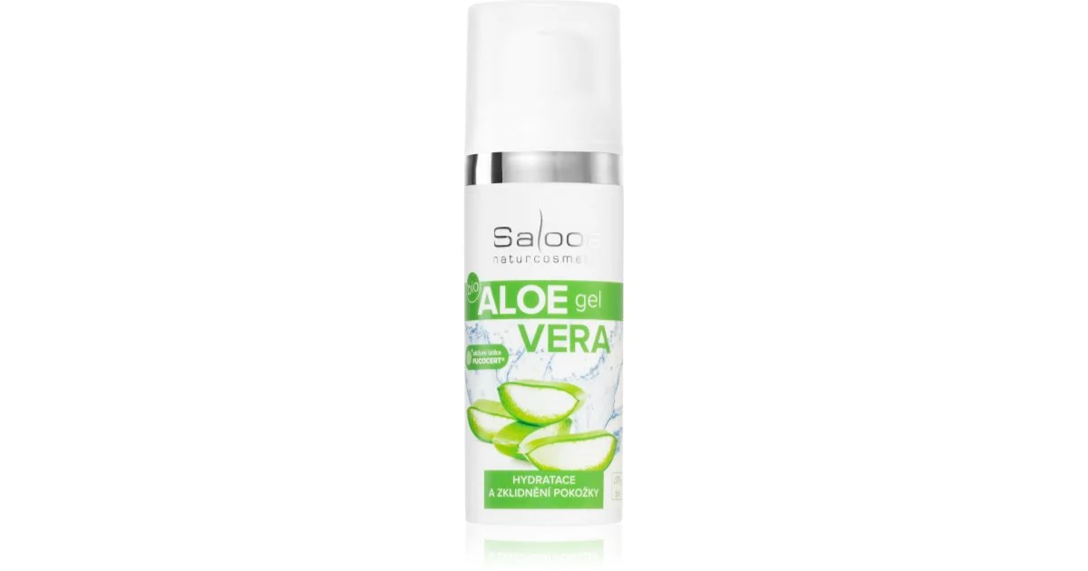 Saloos Bio Aloe Vera gel rinfrescante per pelli secche e irritate 50 ml